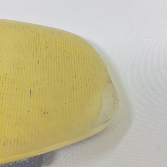 Stuart Weitzman Glass Lucite block heel slide 10 - Picture 7 of 8